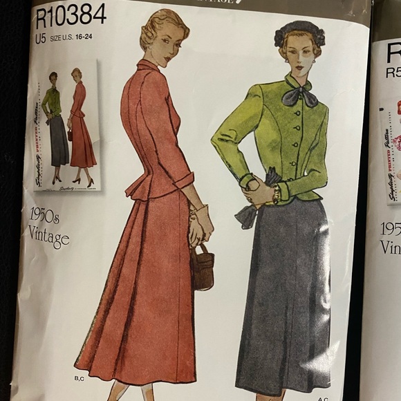 5 1950’s Simplicity Vintage Dress Pattern Re-pops - Picture 6 of 6